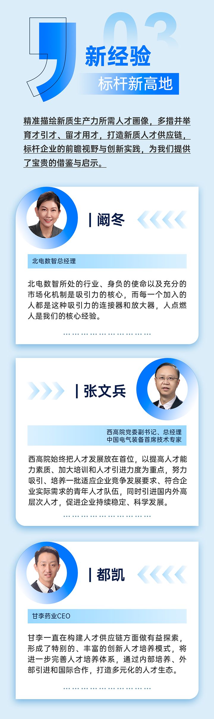 作为新质生产力领域代表的央国企、科研院所、标杆民营企业及人力资源服务业如何加快构建新质生产力人才供应链